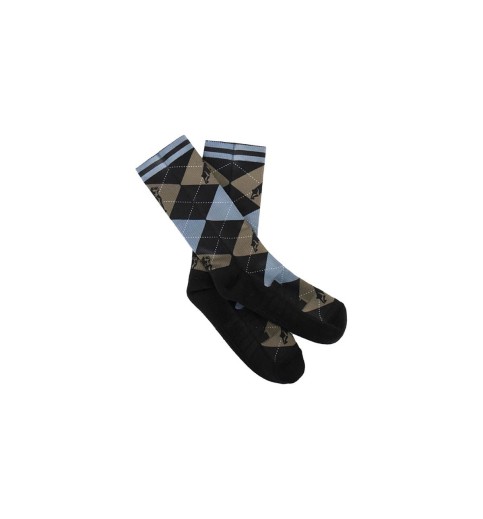 Mack Argyle Knit Crew Sock