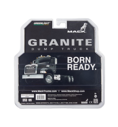 Mack Granite Dump Toy Truck