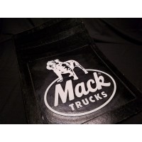 36 inch Black Rubber Mud Flap Set