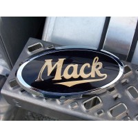 Oval Mack Script Emblem