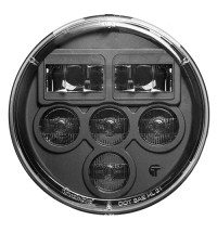LED Headlight 7 Inch Round Bulb