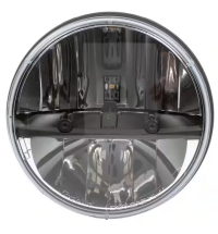 LED Headlight 7 Inch Round Bulb with Complex Reflector