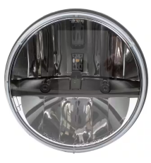 LED Headlight 7 Inch Round Bulb with Complex Reflector